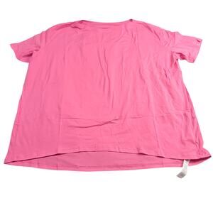 NWT CRZ YOGA Women's Pima Cotton Shirt Loose Fit Athletic Casual Tops Sz M